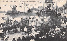 RELIGION Catholique - 35 - ST SERVAN - Procession De La FETE DIEU : Port Solidor - CPA - Ile Et Vilaine - Other & Unclassified