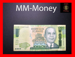 MALAWI 1.000  1000 Kwacha 1.1.2014  P. 68  *commemorative*   **rare**   VF - Malawi
