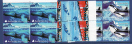 ANTARCTICA  - PERU - 2004 -ANTARCTIC FAUNA SET FO 3 IN BLOCKS 4 IN BLOCK  MINT NEVER HINGED, SG CAT £57 - Events & Gedenkfeiern