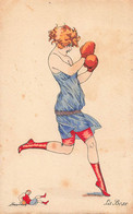 CPA Illustrateur Xavier Sager - Sport - La Boxe - Raphael Tuck & Fils - Sager, Xavier