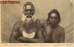 ABORIGINAL KING AND LUBRA ABORIGENE NEW SOUTH WALES ETHNIC NEW-ZEALAND OCEANIA STAMP PHILATELIE OCEANIE - Aborigeni