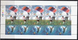 India MNH 2007 MNH Military World Games, Defence Sport, Football Soccer, Parachutting, Diving, Swimming - Parachutisme