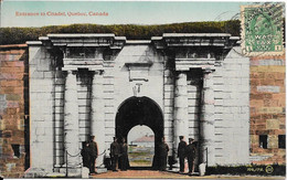 Entrance Citadel,  Québec. Canada - Québec - La Citadelle