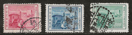 Taiwan 1956 N°Y.T. :  210 à 212 Obl. - Used Stamps