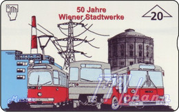 AUSTRIA Private: "Wiener Stadtwerke, 50 Jahre" - MINT [ANK F401] - Austria