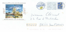 Pap Arbre à Lettres Repiqué - Peinture - Ciel De Printemps - Lot B2K/07U232 - Prêts-à-poster:private Overprinting