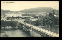 Olten Bahnhof 1916 Photoglob BRUNNER - Olten