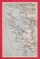 CARTE PLAN 1934 - LA ROCHELLE - ROCHEFORT - ILE D'OLÉRON - ROYAN - MARENNES - BOYARDVILLE - FOURAS - Topographical Maps