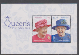 Australia ASC 3291MS 2015 Queen Elizabeth II Birthday, Miniature Sheet,mint Never Hinged - Other & Unclassified