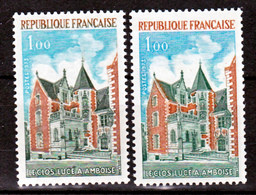 France 1759 Variétés Gomme Tropicale Et Normal Peu Visible Sur Scan Clos Lucé Neuf ** TB MNH Sin Charnela Yvert 40 - Unused Stamps