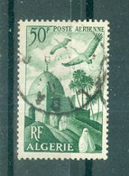 ALGERIE - Poste. Aérienne. N°9 Oblitéré - Marabout.. - Airmail