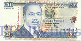 KENYA 20 SHILLINGS 1996 PICK 35a2 UNC - Kenya