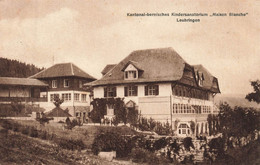 CPA Kantonal Bernisches Kindersanatorium - Maison Blanche - Leubringen - Berna
