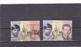 Romania 2021 King Michael I 2v [:], USED, History - Kings & Queens (Royalty) - Used Stamps