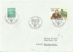 Finnland Cv Fdc 1973 - Lettres & Documents