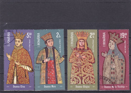 Romania 2021 Voivodes Ladies 4v,USED FULL SET. - Used Stamps