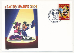 FRANCE => Enveloppe Fédérale "Fête Du Timbre 2004" - 0,50 Mickey - 38 Vienne - 6/3/2004 - Cartas & Documentos