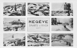[74] MEGEVE SPORTS D'HIVER - Multivues Cpsm ± 1950 ♥♥♥ - Megève