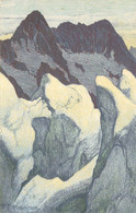 SUISSE  Illustrateur SCHLATTER Montagnes - Mon