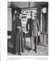 Guglielmo Marconi E Padre Alfani. Stazione Dell'Oss. Ximeniano - Immagine 1941 - Non Classés