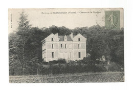 JC, Cp ,86 , Environs De CHATELLERAULT , Château De La CIBULIERE ,voyagée 1924 - Autres & Non Classés