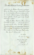 Chur Coira 1828 Peter Anton De Latour (1778-1864) Präsident D. Kleinen Rats Grossrat Poult Zutz Militärdienst - Documents Historiques