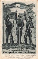 Militaria 1914 Grenzbesetzung Occupation Des Frontières Vaterland Nur Dir Guerre 1914-18 Schweizer Armee - Andere & Zonder Classificatie