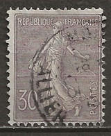 FRANCE Oblitéré 133 Type Semeuse Lignée De Roty - 1903-60 Semeuse Lignée