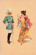 CPA Homme Et Femme En Costume Belle Epoque - Mode - Binocle - Edgar Schmidt - Dresden Budapest - Costumes