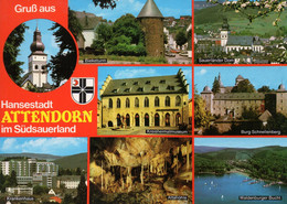 012408  Gruss Aus Hansestadt Attendorn  Mehrbildkarte - Attendorn