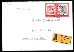 Österreich: 1973, Einschreibe Fernbrief In MIF, Tagesstpl. SCHÖNWIES - 1971-80 Cartas