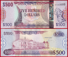 Guyana 500 Dollars 2019 P-37.2 UNC - Guyana