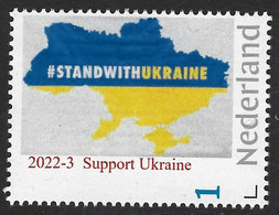 Nederland 2022-3    Support UKRAINE Stand With Ukraine     Postfris/mnh/sans Charniere - Ungebraucht