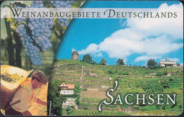 GERMANY A06/02 Weinanbaugebiete Deutschlands - Sachsen - A + AD-Series : Publicitaires - D. Telekom AG