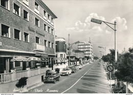 ITALIE - ITALIA - MARCHES : Senigallia - Via Marconi (Ca 1955/60) - Voitures Anciennes - Senigallia