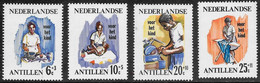 ANTILLAS HOLANDESAS - PRO INFANCIA - AÑO 1966 - Nº CATALOGO YVERT 0361-64 - NUEVOS - Antillas Holandesas