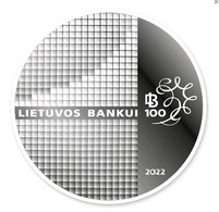 1.50 Euro 2022 Lithuania Coin - 100th Anniversary Of The Bank Of Lithuania UNC - Lithuania