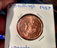 UGANDA 2 SHILLINGS 1987 KM# 28 BU (G#18-57) - Ouganda