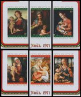 476/78 & PA235/37**ND/OG(BL49A/50A) - Noël / Kerstmis / Weihnachten / Christmas - BURUNDI - Paintings