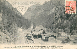 SUISSE  MARTIGNY -CHATELARD  La Gare - Martigny