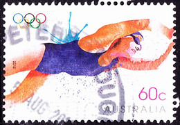 AUSTRALIA 2012 60c Multicoloured Olympic Games London UK-Swimming  FU - Used Stamps