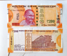 India 200 Rupees 2020 2FM* Replacement Unc - India