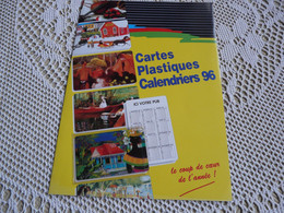 Catalogue Dépliant Pour Cartes  Calendriers 1996 Calendar - Sonstige & Ohne Zuordnung
