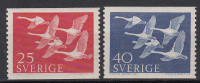 ZWEDEN - Michel - 1956 - Nr 416/17 - MNH** - Unused Stamps