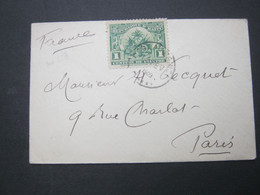 HAITI , 1909 , Brief Nach Paris - Haiti