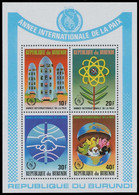 BL122**(950/53) - Année International De La Paix / Internationaal Vredesjaar / Internationales Jahr Des Friedens - Atomenergie