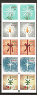 Sweden 2015 Christmas,  Decorations, Mi 3073 - 3077  In Booklet, MNH(**) - Neufs