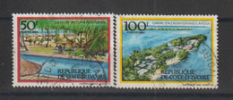 Cote D'Ivoire 1984 Tourisme 701C-701D 2 Val Oblit Used - Côte D'Ivoire (1960-...)