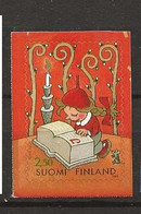 Finland 2001 Christmas: Imp Girl Reads Book By Candlelight, Mi 1588 MNH(**) - Unused Stamps