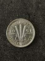 3 PENCE 1951 ARGENT AUSTRALIE / AUSTRALIA SILVER - Threepence